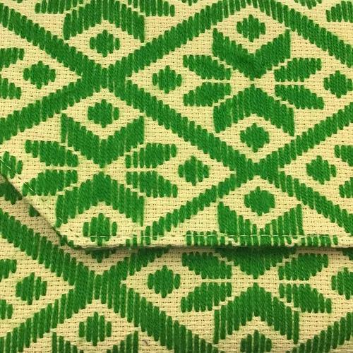 Miniatura 8 de Bolso Clutch "Juana", hecho por Jühue Artesanal, bolso hecho a mano hecho en México, Bolso de mano verde, Bordado a mano, pieza única, Bolso de mano