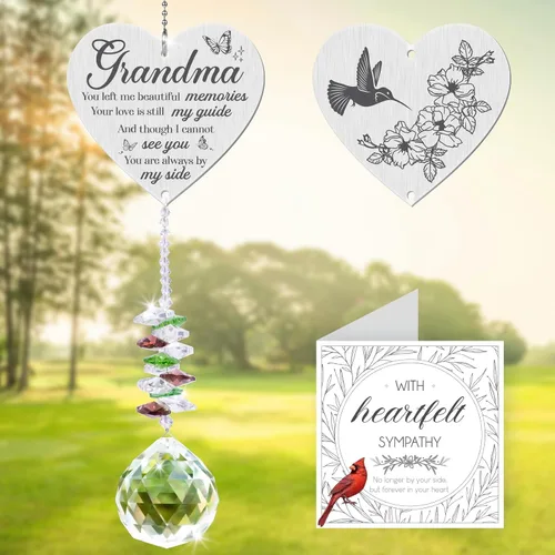 Miniatura 8 de Llavero conmemorativo de sol con cristales, regalos conmemorativos por pérdida de marido, regalos de condolencias por pérdida de marido, adorno
