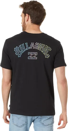Billabong Camiseta clásica de manga corta con logotipo premium para hombre