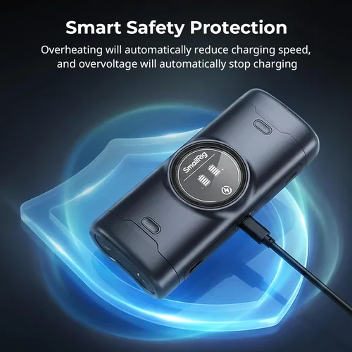 Miniatura 7 de SMALLRIG EN-EL15c Kit de batería para cámara Nikon, cargador de doble ranura de 18 W, 2.5 h, batería de 2520 mAh, pantalla HD, compatible con Nikon