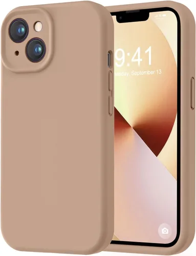 Miniatura 206 de LOVE 3000 Compatible con Funda para iPhone 15, [Cámara de Cobertura Completa de Silicona Suave] [Protección contra Caídas de 8 pies], Forro de Negro