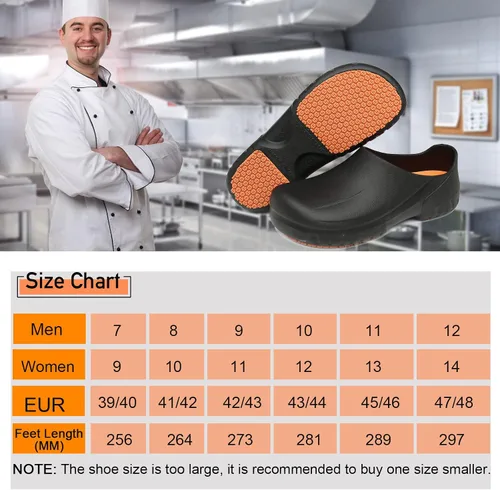 Miniatura 5 de JSWEI unisex-adult Kitchen Shoes