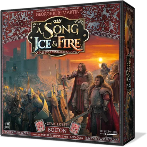 Miniatura 5 de CMON A Song of Ice & Fire - Juego de iniciación de bolton en miniatura de mesa, juego de estrategia para mayores de 14 años, 2 jugadores, 45-60