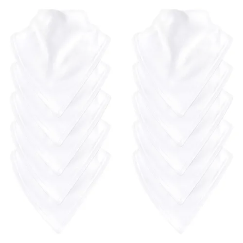 Miniatura 6 de Touched by Nature Baberos unisex de algodón orgánico para bebé, zorro, talla única