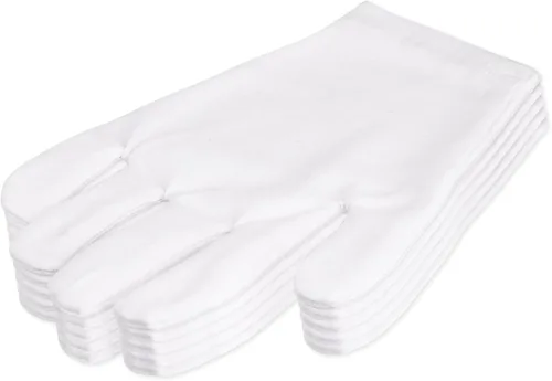 Miniatura 13 de Donfri 2 pares de guantes hidratantes de algodón para pantalla táctil durante la noche para SPA manos secas, cuidado de manos hidratantes día