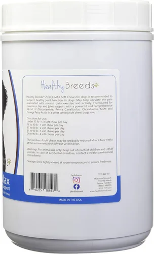 Miniatura 76 de Healthy Breeds Great Pyrenees Z-Flex Max - Masticables suaves para cadera y articulaciones, 50