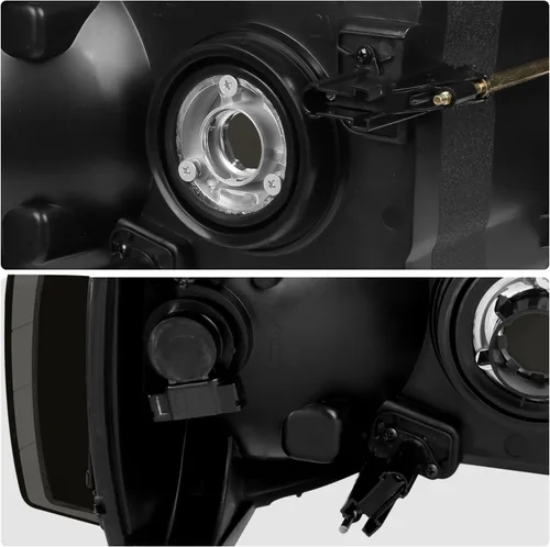 Miniatura 5 de Conjunto de faros delanteros DNA Motoring HL-OH-F1509-CH-AM Ahumado claro