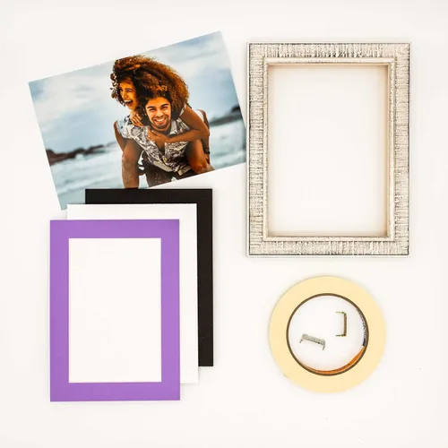 Miniatura 241 de 8.5x11 Mat for 11x14 Frame - Precut Mat Board Acid-Free Brown 8.5x11 Photo Matte Made to Fit a 11x14 Picture Frame, Premium Matboard for Family