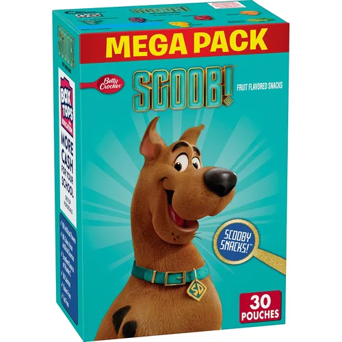 Miniatura 14 de Scooby-Doo Snacks con sabor a frutas, sin gluten, aperitivos para niños, 10 unidades, 8 onzas (paquete de 8)