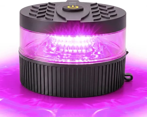 Miniatura 9 de Luz estroboscópica ámbar con base magnética, portátil USB-C recargable, mini luces LED intermitentes de emergencia para camiones, vehículos