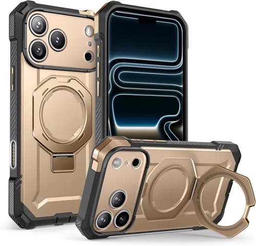 Miniatura 13 de SUPCASE Funda para iPhone 17 Pro Max con Soporte (Unicorn Beetle Grip), [Cubierta de Control de Cámara] [Compatible con MagSafe]