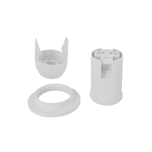 Miniatura 5 de 6 unids por paquete E14 LED bombilla portalámparas retenedor anillos y adaptador de repuesto Candelabro Candelabro lámpara zócalo