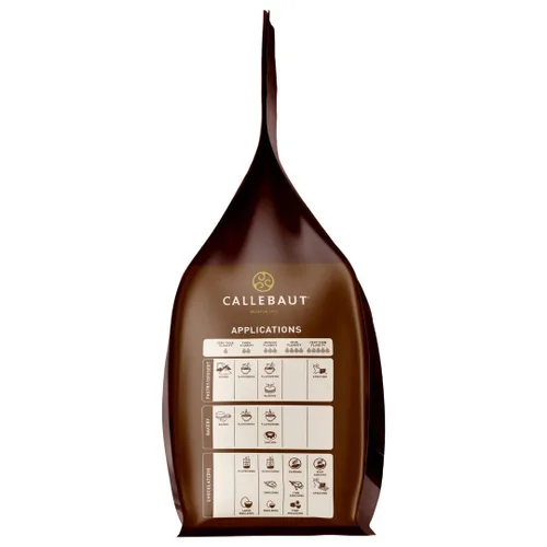 Miniatura 4 de Callebaut Callets de Chocolate Belga Oscuro Cobertura Semidulces, 54.5% - 5.5 Libras