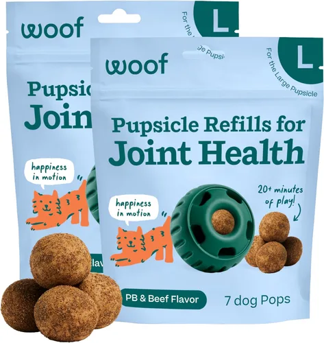 Miniatura 30 de WOOF Pupsicle - Paletas de repuesto para calmar – Recambios de larga duración para el juguete Pupsicle para promover la calma – Golosinas calmantes