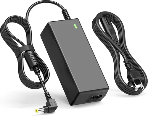Cable de alimentación de 19 V compatible con monitor HP de 20" 21.5" 23" 23.8" 25" 27"; 22cwa 25vx 22bw 23bw 23cw 24ea 24es 25bw 25es 25xw 27bw 27xi