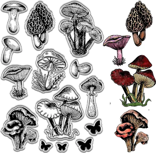 Miniatura 11 de CRASPIRE Sellos transparentes de notas musicales, sellos de goma para instrumentos de piano vintage, fondo reutilizable, sello de silicona