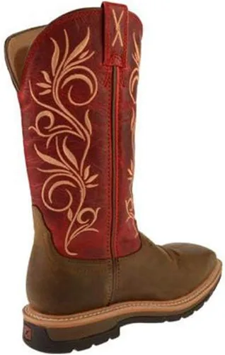 Miniatura 3 de Twisted X Women's Steel Toe Lite Western Work Boot