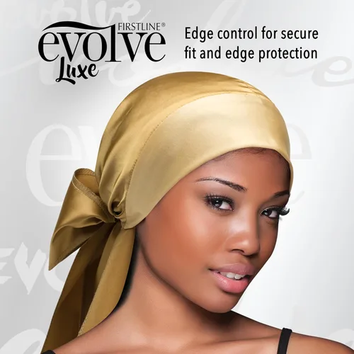 Miniatura 5 de Firstline Evolve Essentials - Pañuelo de satén con borde envolvente, color champán, 1 unidad (paquete de 1)