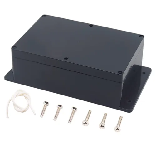 Miniatura 10 de Zulkit Caja de conexiones de plástico ABS a prueba de polvo, impermeable, IP65, cajas eléctricas universales, carcasa para proyectos con oreja fija
