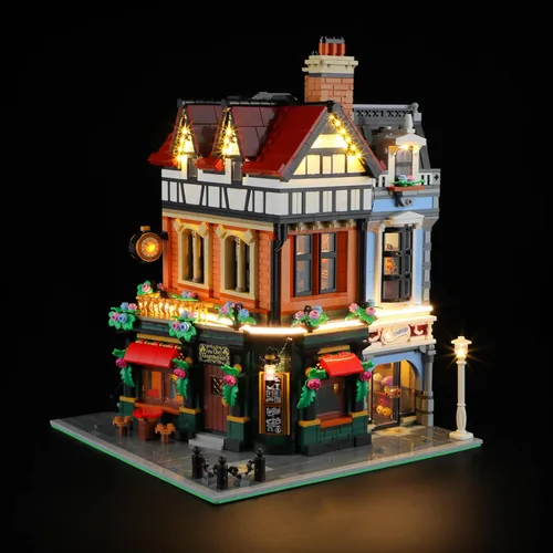 Miniatura 10 de BRIKSMAX Kit de iluminación LED para Assembly Square – Compatible con el modelo de bloques de construcción Lego 10255 – no incluye el set de Lego