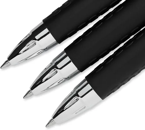 Miniatura 3 de Uniball Signo 207 - Bolígrafo de gel, paquete de 6 bolígrafos surtidos de 0.028 in, bolígrafos de tinta de gel, suministros de oficina vendidos por