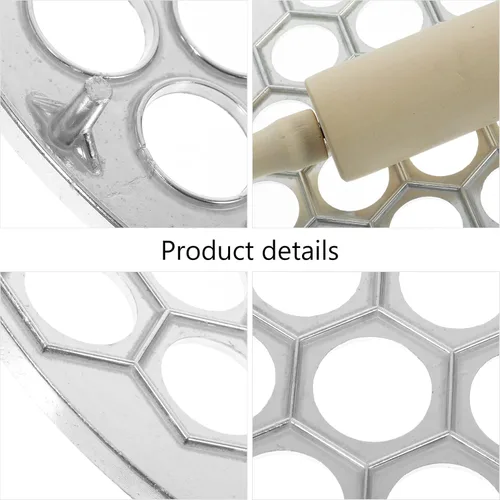 Miniatura 7 de Molde para bolas de masa hervida Pelmeni Maker Ravioli Maker Molde de bolas de masa con rodillo Pelmeni Moldes Máquina cortadora de ravioles Pirogi