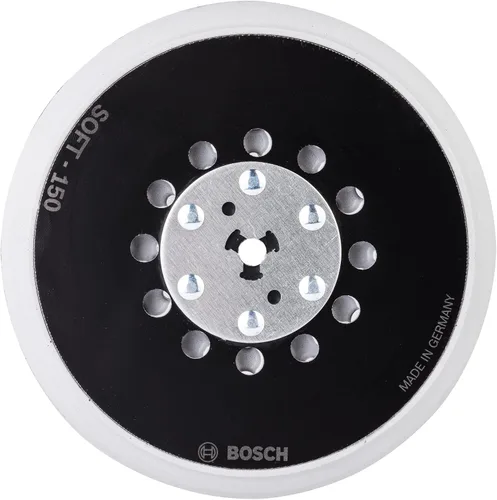 Miniatura 10 de BOSCH RSM5045 Almohadilla de lijado mediana de gancho y bucle con múltiples orificios de 5 pulgadas