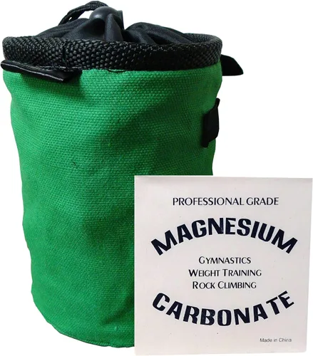 Miniatura 5 de Z ATHLETIC Combo de tiza y bolsa para gimnasia, escalada y levantamiento de pesas (bloque de 2 onzas, varios colores)