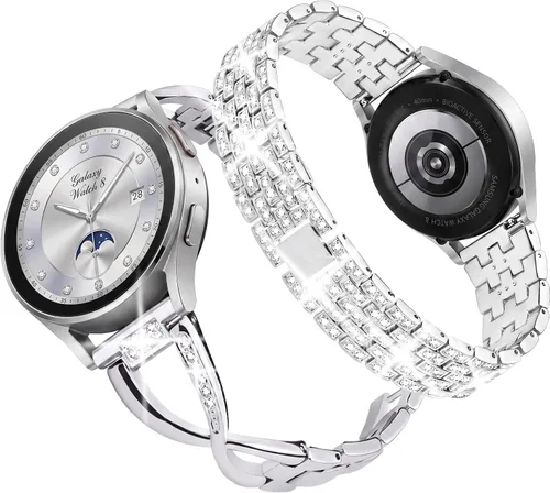 Miniatura 10 de Supoix Compatible con Samsung Galaxy Watch 7/6/5/4 de 1.575 pulgadas, 1.732 pulgadas, Galaxy Watch FE 2024/Galaxy 3 de 1.614 pulgadas/Galaxy Watch
