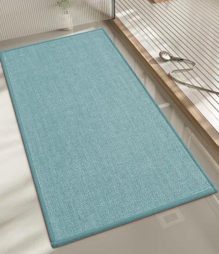 Miniatura 56 de chakme Alfombras de Baño 24x17, Alfombra de Baño Ultra Delgada Antideslizante Pequeña de Secado Rápido Absorbente para Piso de Baño