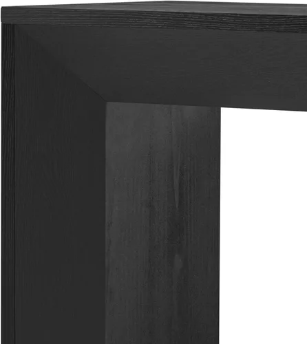Miniatura 4 de Mesa consola moderna de 59 pulgadas, color negro, mesa de entrada elegante y versátil para sofá detrás del sofá para sala de estar, pasillo