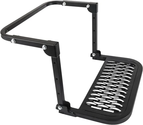 Miniatura 7 de DICMIC Escalón de neumático plegable y resistente para camión, SUV y RV, escalón ajustable montado en neumático se adapta a la mayoría de neumáticos
