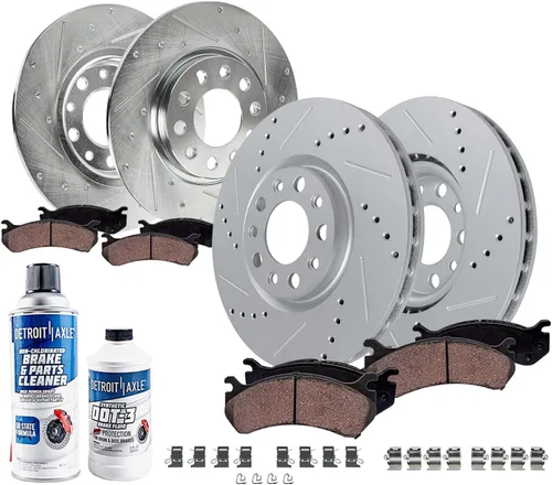 Miniatura 34 de Detroit Axle - Zapatas de freno traseras para Dodge Ram 1500 Buick Century LeSabre Roadmaster Cadillac Brougham Fleetwood DeVille Chevrolet Caprice