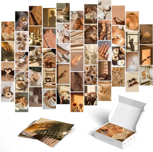 Miniatura 12 de Y2K BOO Kit de Collage de Pared Dark Academia - 50 Fotos Clásicas y Misteriosas de 4"x6" para Decoración de Dormitorio, Regalo para Chicas