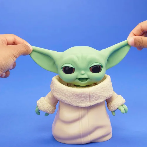 Miniatura 7 de STAR WARS Mixin' Moods Grogu, más de 20 expresiones posables, juguete Grogu de 5 pulgadas de alto, más de 4 años