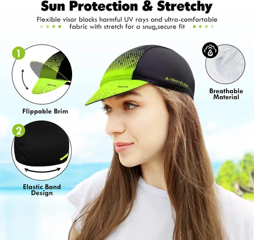 Miniatura 6 de Hikenture Cycling Cap for Men and Women,Bike Hat with Visor Summer Sun Hat