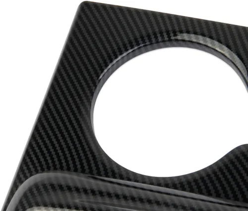 Miniatura 5 de crosselec Consola Central de Fibra de Carbono Panel de Cambio de Marchas Soporte de Taza Cubierta de Embellecedor Accesorios para Honda Pilot