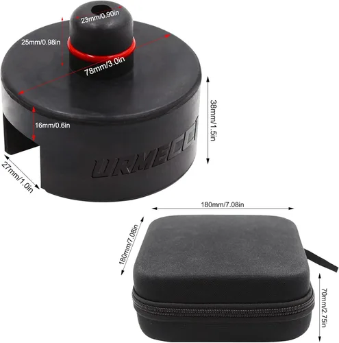 Miniatura 2 de Jack Pad para Tesla Model 3/Y/S/X, 4 paquetes de goma para elevación de piso, almohadillas de elevación de gato, adaptador de herramienta