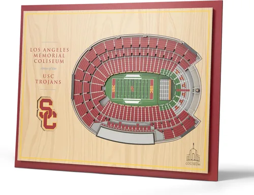 Miniatura 59 de YouTheFan NCAA Florida Gators Arte de Pared 3D StadiumView de 5 Capas - Estadio Ben Hill Griffin, 13.00" x 17.00