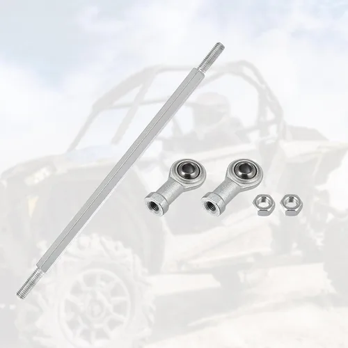 Miniatura 6 de Motoforti 2 unids 9.370 in longitud 0.315 in agujero diámetro ajustable dirección dirección varilla rótula articulación para 49cc eléctrico ATV Go