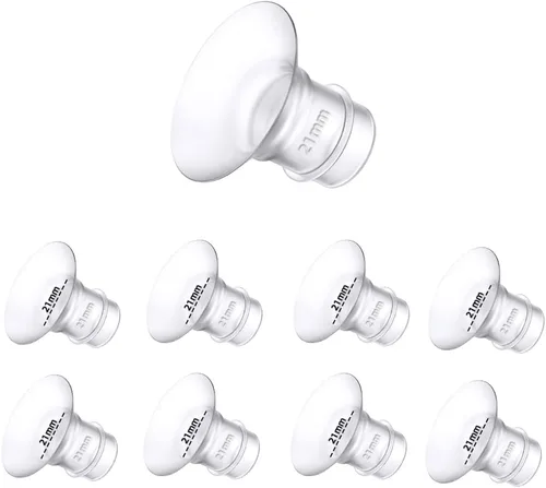 Miniatura 14 de Insertos de brida de 15 mm y 17 mm para Medela, pantallas/bridas Spectra de 24 mm, compatibles con TSRETE, CPPSLEE, extractor de leche ponible