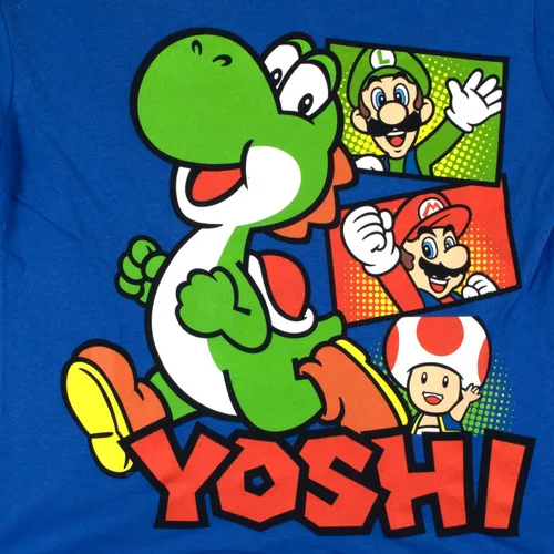 Miniatura 5 de Nintendo Super Mario Bros Camisetas de manga corta con gráficos de Mario Kart Friends para niños paquete de 2