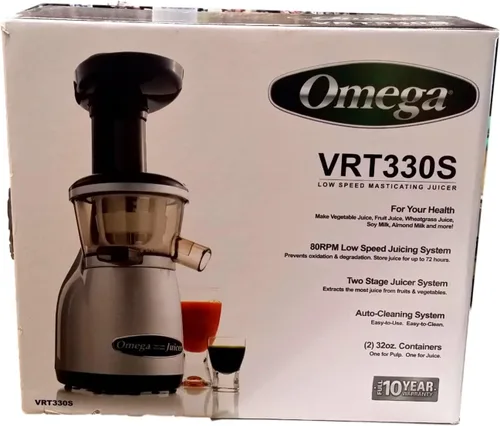 Miniatura 2 de Omega Exprimidor de baja velocidad vertical de doble etapa VRT330