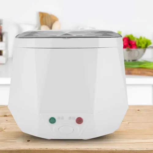 Miniatura 7 de 24V 140W 1.6 L Eléctrica Portátil Multifuncional Arrocera Cocina Vaporizador de Alimentos para Camión (Blanco)