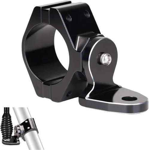 Miniatura 8 de Soporte de montaje UTV con rotación de 360° para bandera/luz de látigo LED, antena para barra antivuelco de 1.75 a 2 pulgadas, compatible con todos