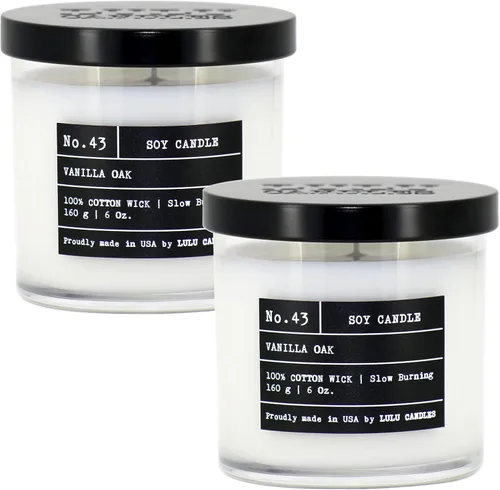 Miniatura 41 de Lulu Candles Sweet Pea, Jasmine & Apple Vela perfumada en tarro de soja de lujo Vertida a mano en los Estados Unidos Altamente perfumada