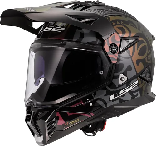 Miniatura 7 de LS2 Casco Blaze II Adventure para motocicleta con parasol