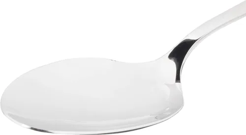 Miniatura 3 de Mercer Culinary Cuchara de Emplatar de Acero Inoxidable 18-8 con Cuenco Sólido, 9 Pulgadas, Plateado