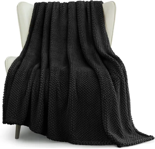 Whale Flotilla Manta de forro polar extra grande para sofá, 50 x 70 pulgadas, manta jacquard suave y esponjosa para todas las estaciones, ligera y