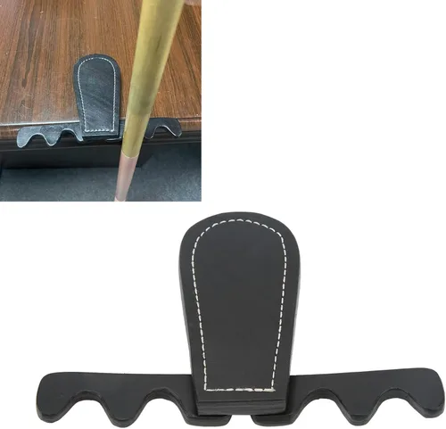 Miniatura 2 de Soporte para taco de piscina de 4 agujeros, soporte para palo de billar, soporte para taco de billar para mesa montado en la pared, soporte portátil